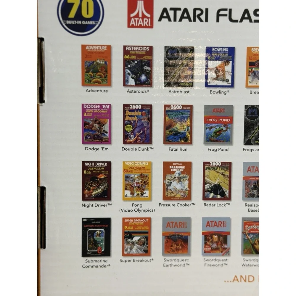 Atari Flashback Portable Deluxe Handheld Console 70 Games Electronic Brand New